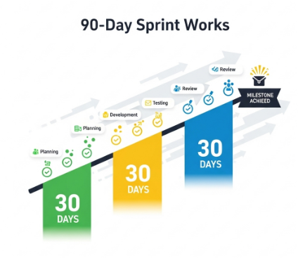 90-Day Digital Marketing Sprint